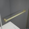 Radaway Essenza Pro Brushed Gold Kdj kabina 90x80cm prawa szczotkowane złoto 10097090-99-01R/10098080-01-01